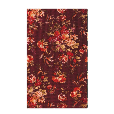 Cinnamon Bountiful Harvest Tea Towel, INDIVIDUALLY SOLD