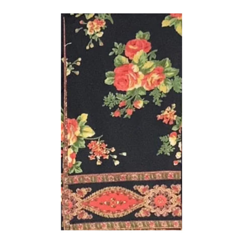 Black Estella Linen Napkin, INDIVIDUALLY SOLD