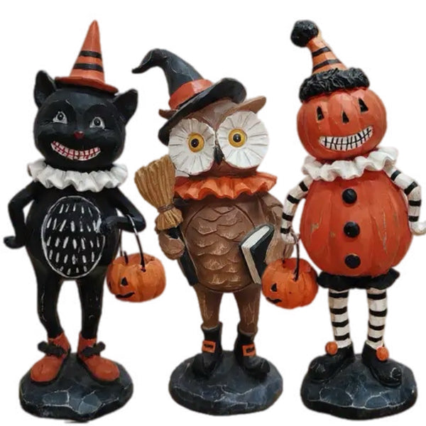 Assorted Halloween Character Figurine, INDIVIDUALLY SOLD