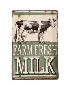 Farm Fresh Milk Sign