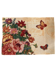 Floral Tapestry Placemat, INDIVIDUALLY SOLD