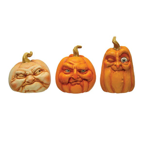 Assorted Pumpkin Head Figurine, INDIVIDUALLY SOLD