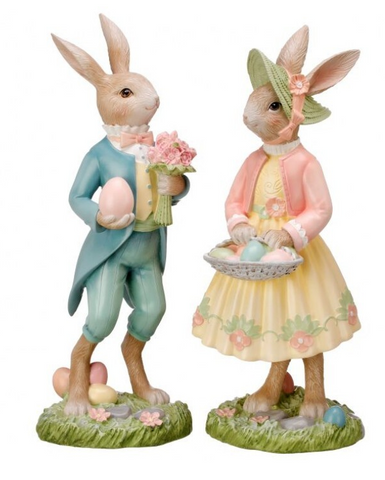 Assorted Bunny Figurine, INDIVIDUALLY SOLD