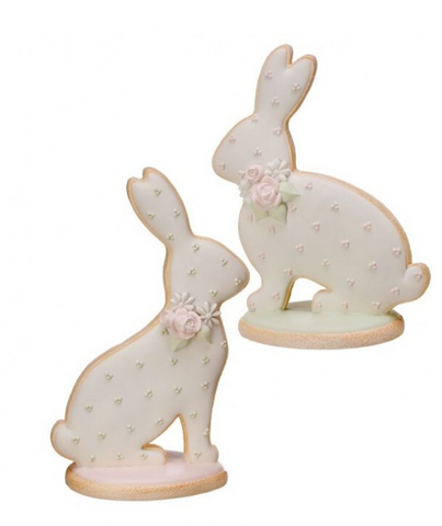 Assorted Icing Bunny Figurine, INDIVIDUALLY SOLD