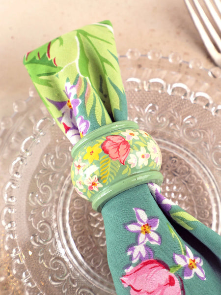 Charming Jade Napkin Ring