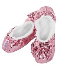 Classic Pink Sequin Slippers KIDS SIZES