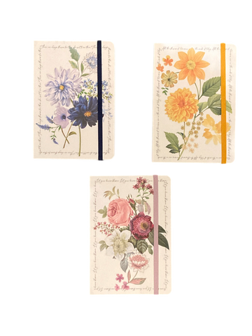 Assorted Flower Journal, INDIVIDUALLY SOLD