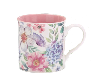 Butterfly And Flowers Mug