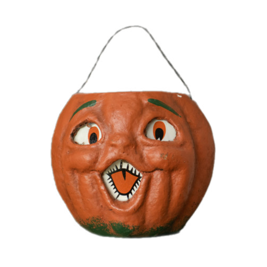 Small Orange Choir Jack O Lantern Candy Bucket