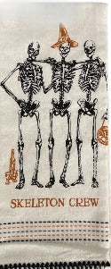 Assorted Skeleton Tea Towel, INDIVIDUALLY SOLD