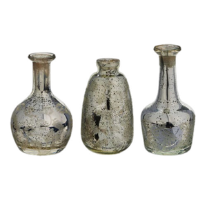 Assorted Mercury Glass Bud Vase, INDIVIDUALLY SOLD