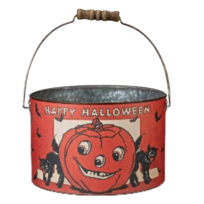 Large Pumpkin Candy Bucket