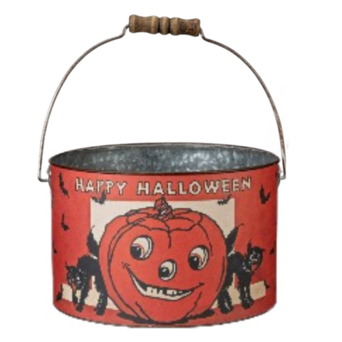 Large Pumpkin Candy Bucket