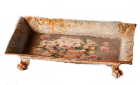 Old Rose Rectangular Tole Tray