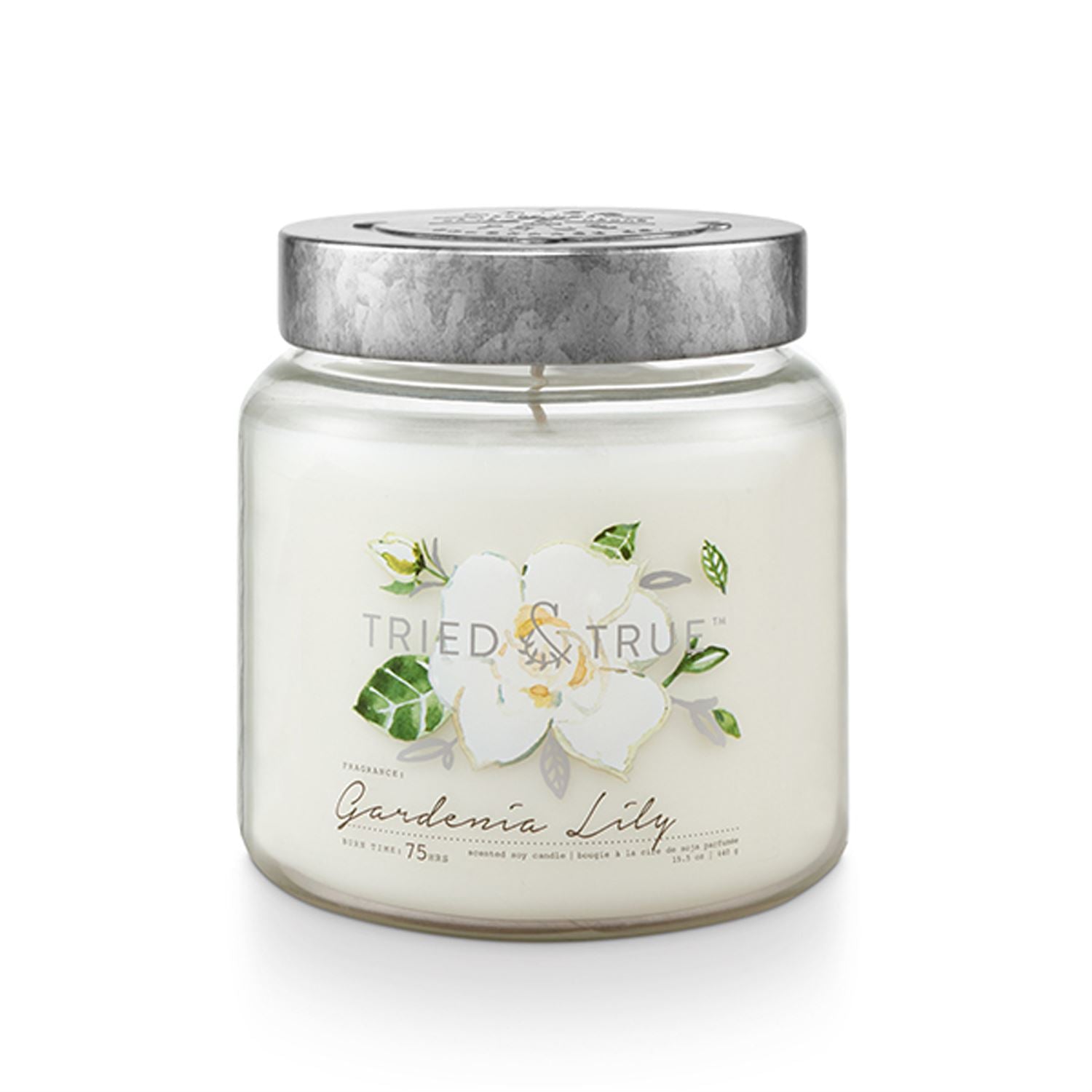 Tried & True Medium Jar Candle: Gardenia Lily