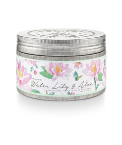 Tried & True Large Tin Candle: Water Lily & Aloe
