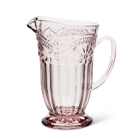 Pink Embossed Pitcher
