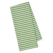 Green Striped Tea Towel