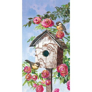 Hostess Paper Napkin: Birdhouse