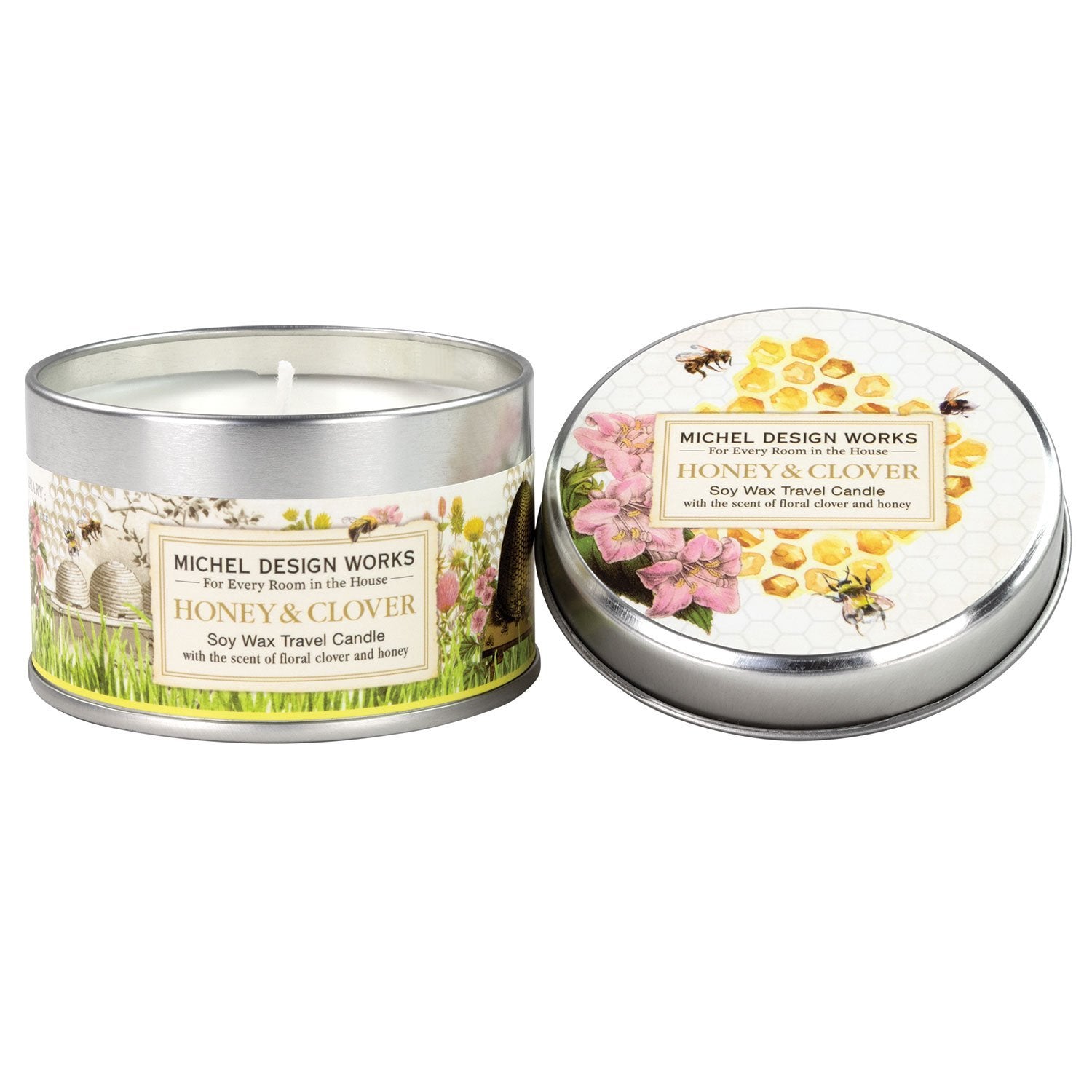 Honey & Clover Travel Soy Candle
