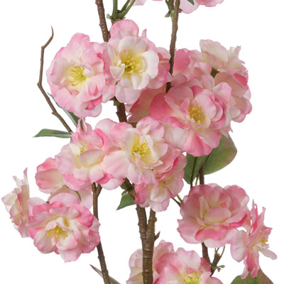 52" Pink Apple Blossom Stem