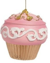 Pink Cupcake Ornament