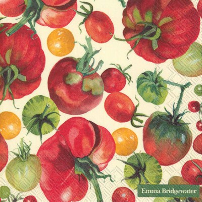 Lunch Paper Napkin: Heirloom Tomatoes