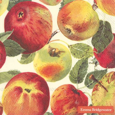 Lunch Paper Napkin: Apples