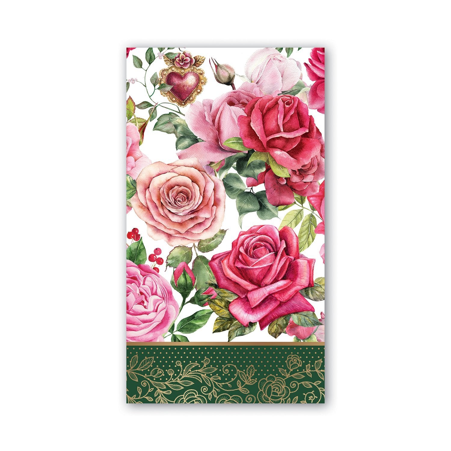Hostess Paper Napkin: Royal Rose