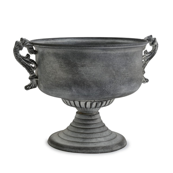 Black Urn With Handles
