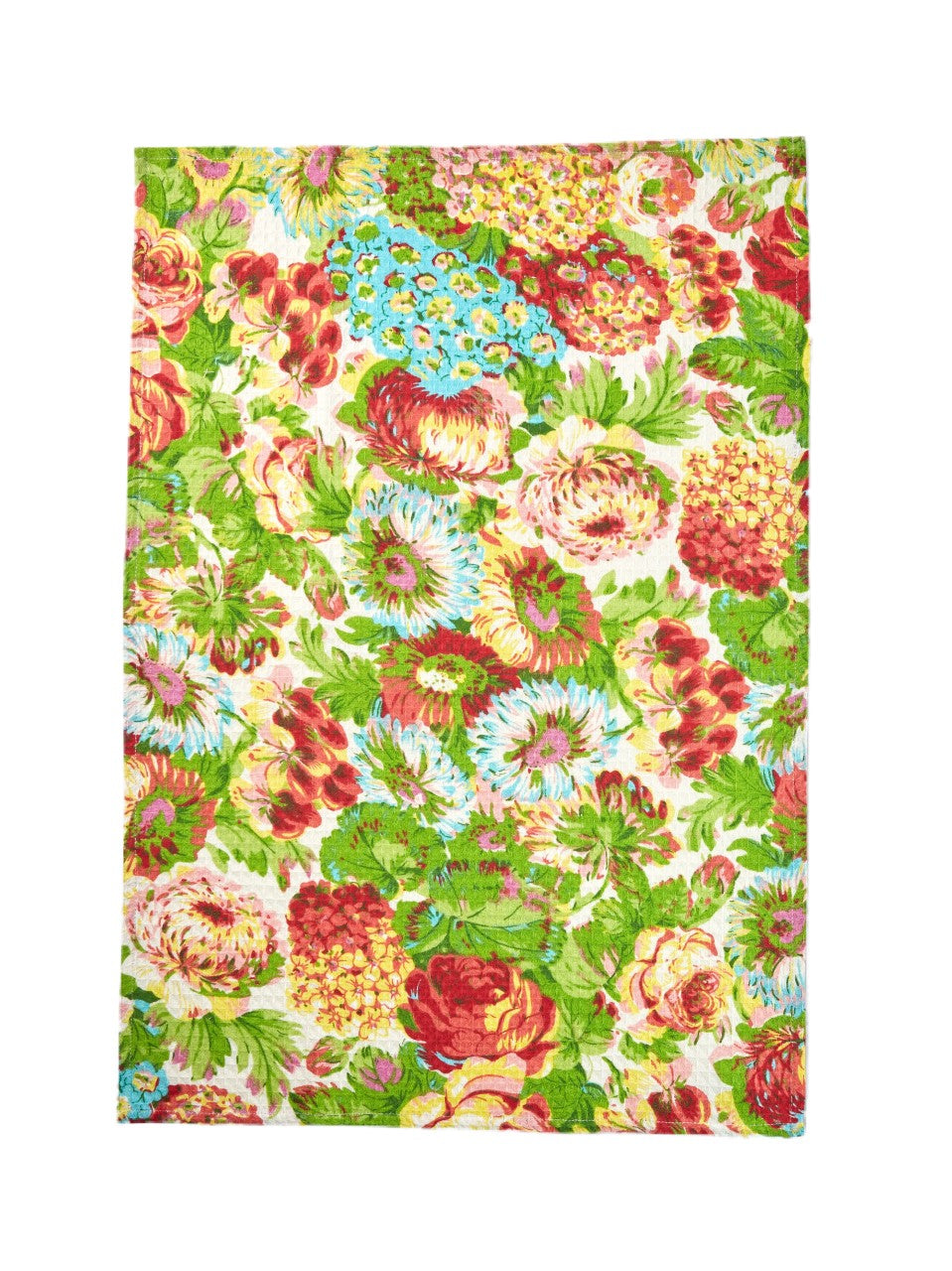 April Cornell Spring Gathering, Coral Tea Towel, INDIVIDUALLY SOLD