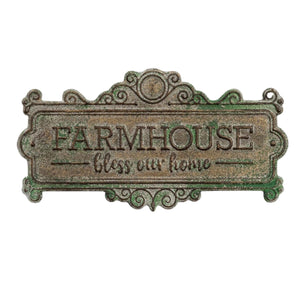 Embossed Farmhouse Sign