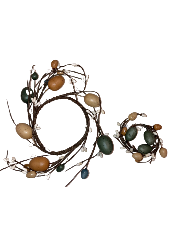 Assorted Easter Egg Candle Ring, INDIVIDUALLY SOLD