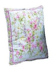 April Cornell Graceful Garden Pillow, Aqua