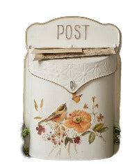 Birds And Flower Mailbox